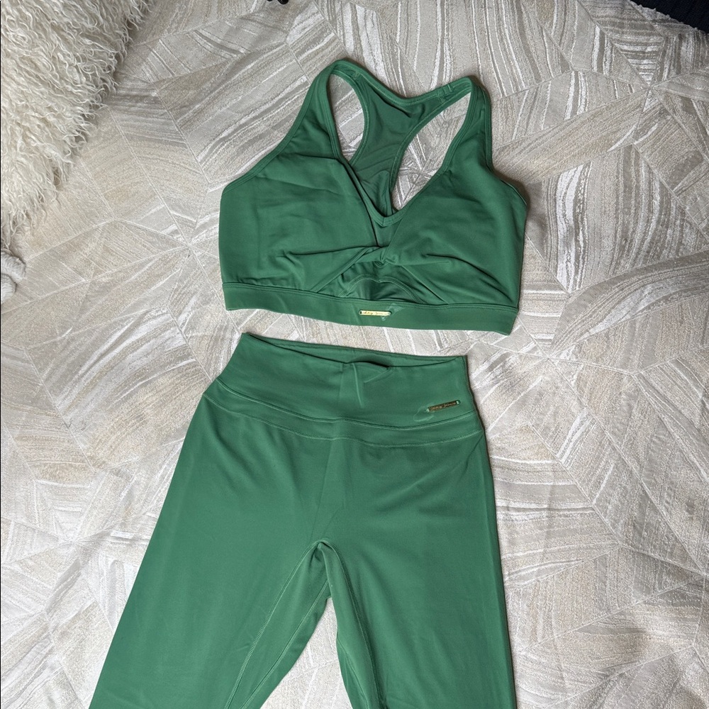 Gymshark x Whitney Simmons Green Women's Activewear Set